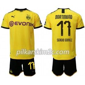 Koszulka Borussia Dortmund Sergio Gomez 17 Dziecięca Główna 2019-2020 - Koszulki Piłkarskie